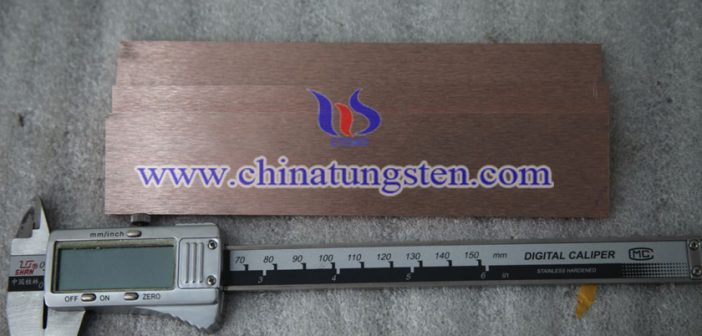 Tungsten Copper Bar Tungsten Copper Bar Picture