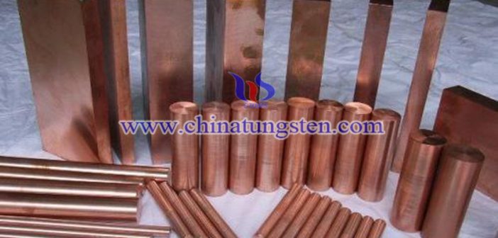 Tungsten Copper Blank Plate tungsten copper blank plate picture