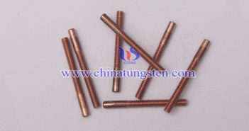 Tungsten Copper Rotary Electrode Tungsten Copper Electrode Picture