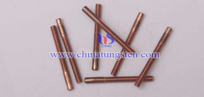 Tungsten Copper Rotary Electrode Tungsten Copper Electrode Picture