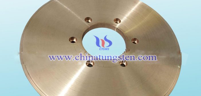 Tungsten Copper Seam Welding Wheel Tungsten Copper Seam Welding Wheel Picture