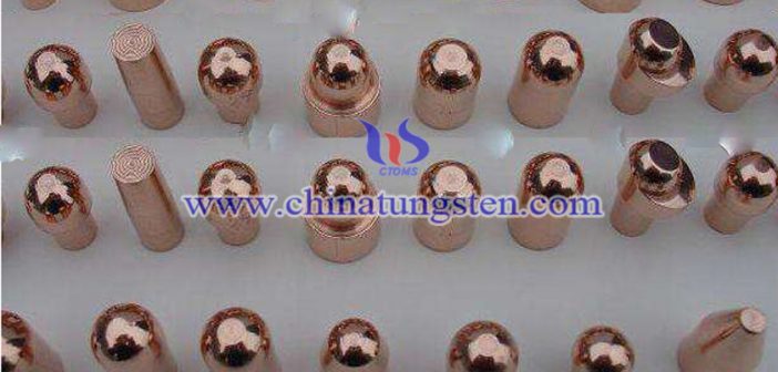 Tungsten Copper Nut Electrode Cap Tungsten Copper Nut Electrode Cap Picture