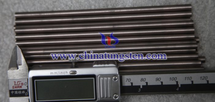 Tungsten Copper Rod Conductivity tungsten copper rod picture