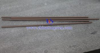 Tungsten Copper Polished Rod tungsten copper rod picture
