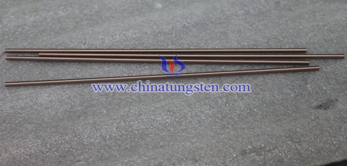 Tungsten Copper Polished Rod tungsten copper rod picture