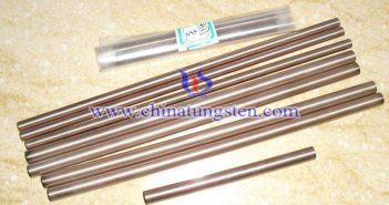 EDM Tungsten Copper Electrode Tungsten Copper Electrode Picture