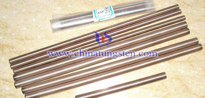 EDM Tungsten Copper Electrode Tungsten Copper Electrode Picture