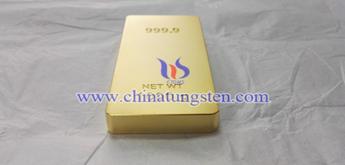 Tungsten Gold Bar Price – Mar. 28, 2019 tungsten gold bar picture