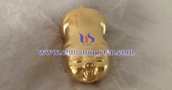 Gold Plated Tungsten Alloy Pig Price – Sep. 21, 2019 gold plated tungsten alloy pig picture