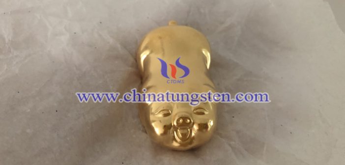 Gold Plated Tungsten Zodiac Pig Price – Dec. 3, 2019 gold plated tungsten zodiac pig picture