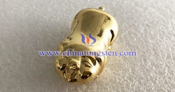 Gold Plated Tungsten Pig Price on Apr. 14, 2020 gold plated tungsten pig picture