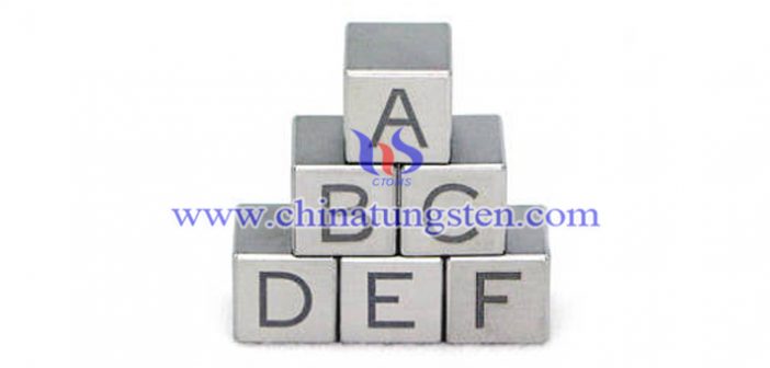 Tungsten Alloy Cube Price on Apr. 14, 2020 tungsten alloy cube picture