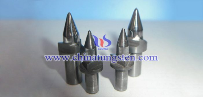 Flat Type Tungsten Carbide Flowdrill with Three Cutting Edges flat type tungsten carbide flowdrill with three cutting edges picture