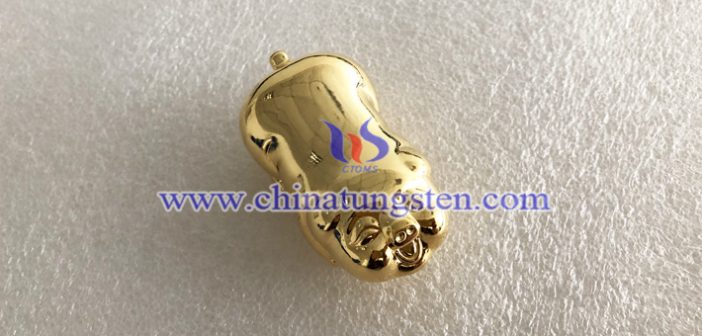 Tungsten Gold Plated Pig Price on Jun. 8, 2020 tungsten gold plated pig picture