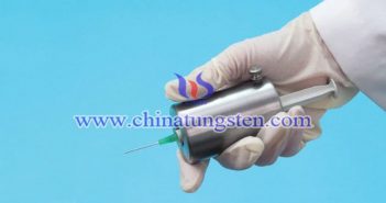 Tungsten Alloy Syringe Radiation Shield tungsten alloy syringe radiation shield image