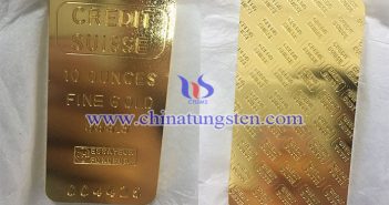 Gold Plated Tungsten Bar Price on September 26, 2020 gold plated tungsten bar picture