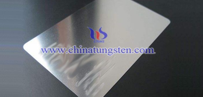 Tungsten Heavy Alloy Name Card on Nov. 3, 2020 tungsten heavy alloy name card image