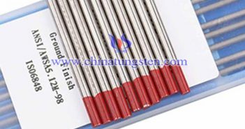 Thorium Tungsten Electrode Price on Dec. 18, 2020 thorium tungsten electrode image