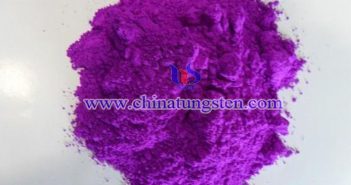 Research on Nano Tungsten Powder Prepared by Purple Tungsten oxide purple tungsten oxide image