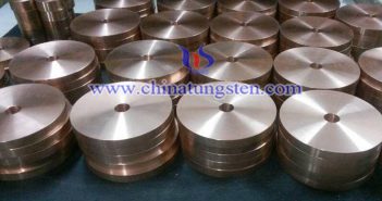 Tungsten Copper Disc Price on Mar. 3, 2021 tungsten copper disc image