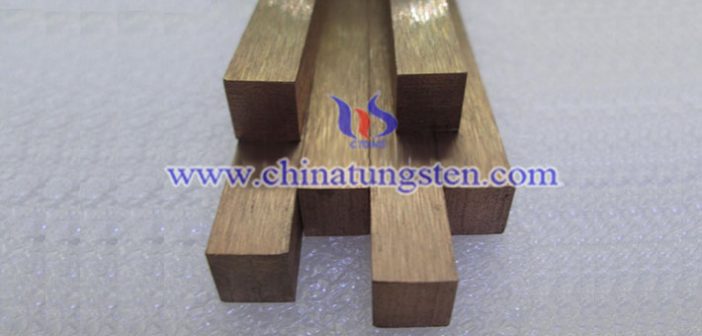 Copper Tungsten Bar Price on May 26, 2021 copper tungsten bar image