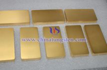Gold Plated Tungsten Bar Price on August 20, 2025 tungsten alloy gold bar photo