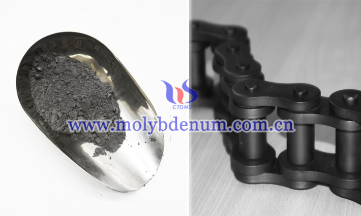 molybdenum disulfide coating photo