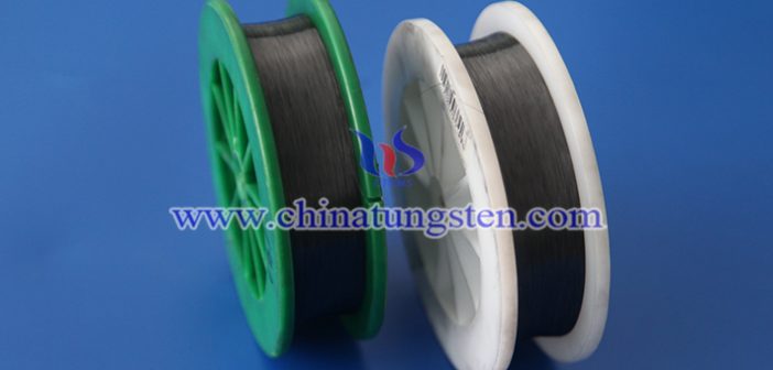 New Production Method for Diamond Wire Saw dropped tungsten wire photo