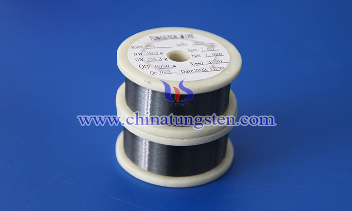 black tungsten wire image