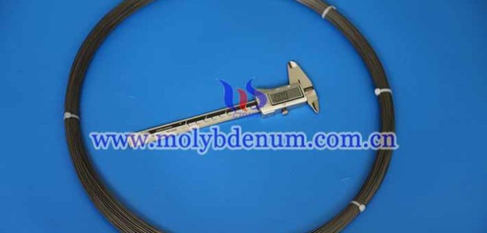 How Does the Surface Finish of Molybdenum Wire Affect its Performance? black molybdenum wire image