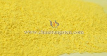 Why Does China Impose Export Controls on Tungsten Oxide? yellow tungsten oxide picture