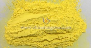 Tungsten Oxide: Opening a New Era of Energy-Saving in Smart Building Yellow tungsten oxide picture