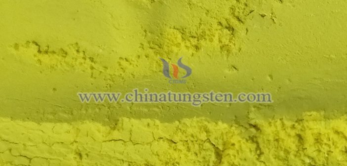 Lithium Ion Battery Used Nano Yellow Tungsten Oxide Price on MAR.4,2025 yellow tungsten oxide picture