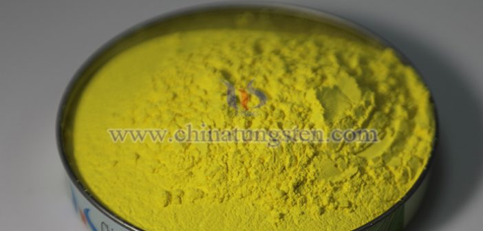 Lithium Ion Battery Used Nano Yellow Tungsten Oxide Price on MAR.19,2025 Yellow tungsten oxide picture