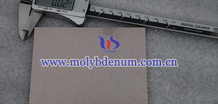 Study on the Matching Properties of Thermal Conductivity and Thermal Expansion Coefficient of Molybdenum-Copper Alloy molybdenum copper heat sink picture