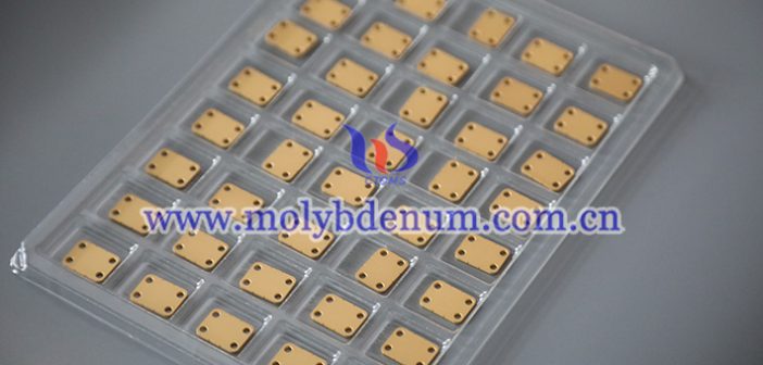 Heat Dissipation Optimization of Molybdenum-Copper Alloy molybdenum copper heat sink picture