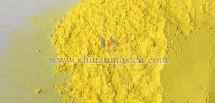 Lithium Ion Battery Used Nano Yellow Tungsten Oxide Price on MAY 20, 2025 Picture of CTIA GROUP LTD yellow tungsten oxide