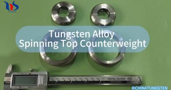 Tungsten Alloy Spinning Top Counterweight