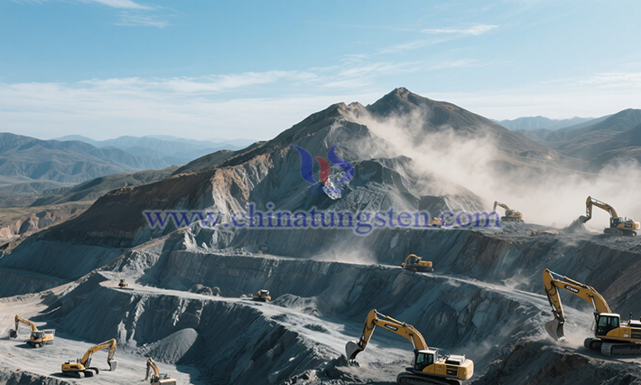 Image of a molybdenum mine