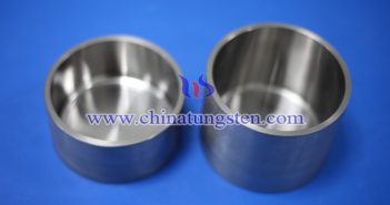 Optimal Design of Tungsten Crucible in Crystal Growth Furnace tungsten crucible picture