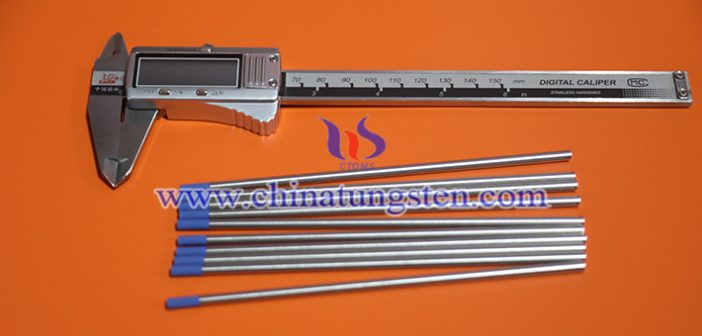 How to Distinguish the Color-Coded of Lanthanum Tungsten Electrodes? lanthanum tungsten electrode picture