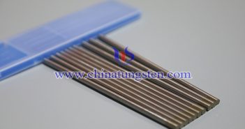 What Is the Electron Emission Capability of Lanthanum Tungsten Electrodes at High Temperature? lanthanum tungsten electrode picture