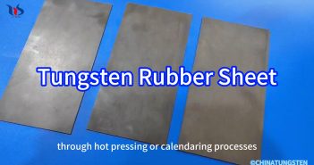 Tungsten Rubber Sheet Tungsten Rubber Sheet