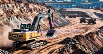 A Large and Thick Tungsten Ore Body Has Been Discovered in Guangxi’s Cenxi Yangtang Tungsten Mining Area Image of a Mine