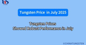 Tungsten Prices Showed Robust Performance in July Tungsten Prices Showed Robust Performance in July