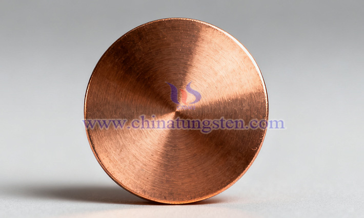 Images of copper targets