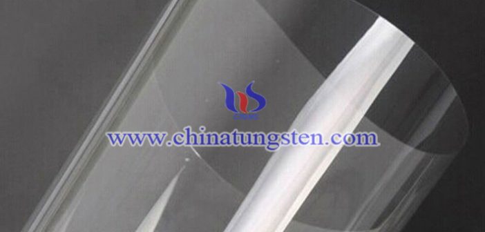 リチウムドープ酸化タングステンエレクトロクロミック膜 リチウムドープ酸化タングステンエレクトロクロミックフィルム寫真