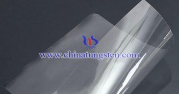 Moドープ三酸化タングステンナノフィルム Moドープ三酸化タングステンナノフィルム寫真