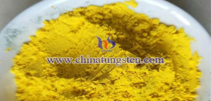 黃色酸化タングステンエレクトロクロミックフィルム 黃色酸化タングステンエレクトロクロミックフィルム寫真
