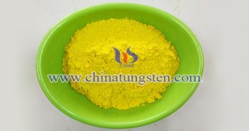 黃色酸化タングステン膜 黃色酸化タングステンフィルム寫真